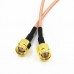 #13 - 15cm RG316 Cable RP.SMA Male Jack To RP.SMA Male Jack Straight Pigtail